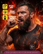 1 Cápsula de 700mg. Suplemento Alimenticio. Producto para adultos.