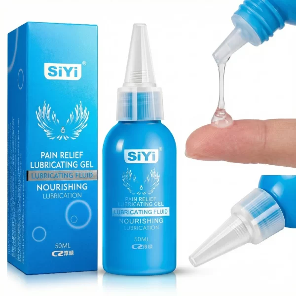 Bote de lubricante anal relajante 50ml para sexo sin dolor.