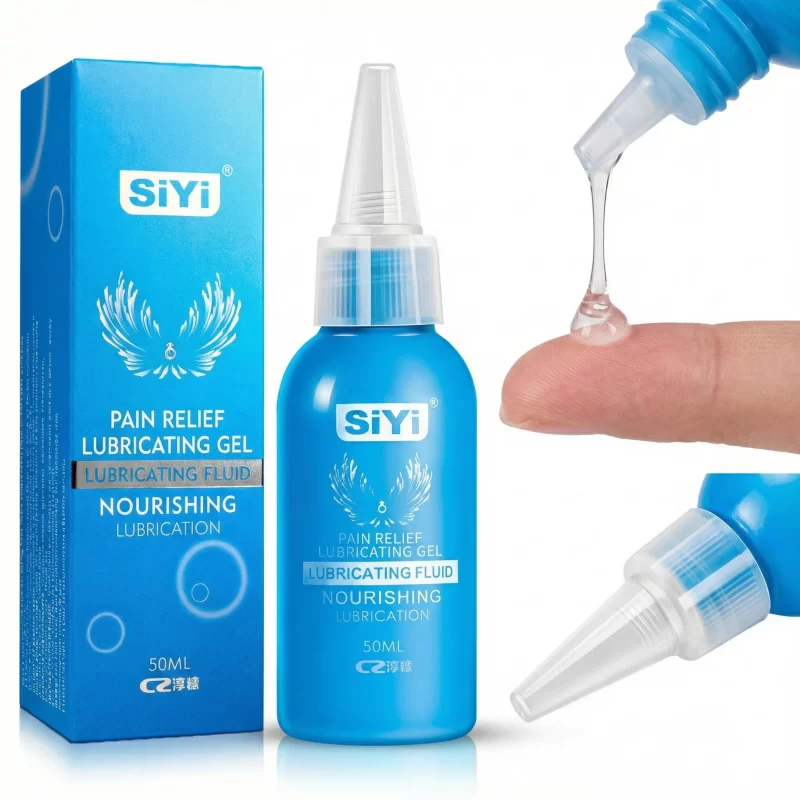 Bote de lubricante anal relajante 50ml para sexo sin dolor.