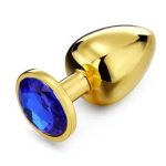 Plug dorado dilatador anal