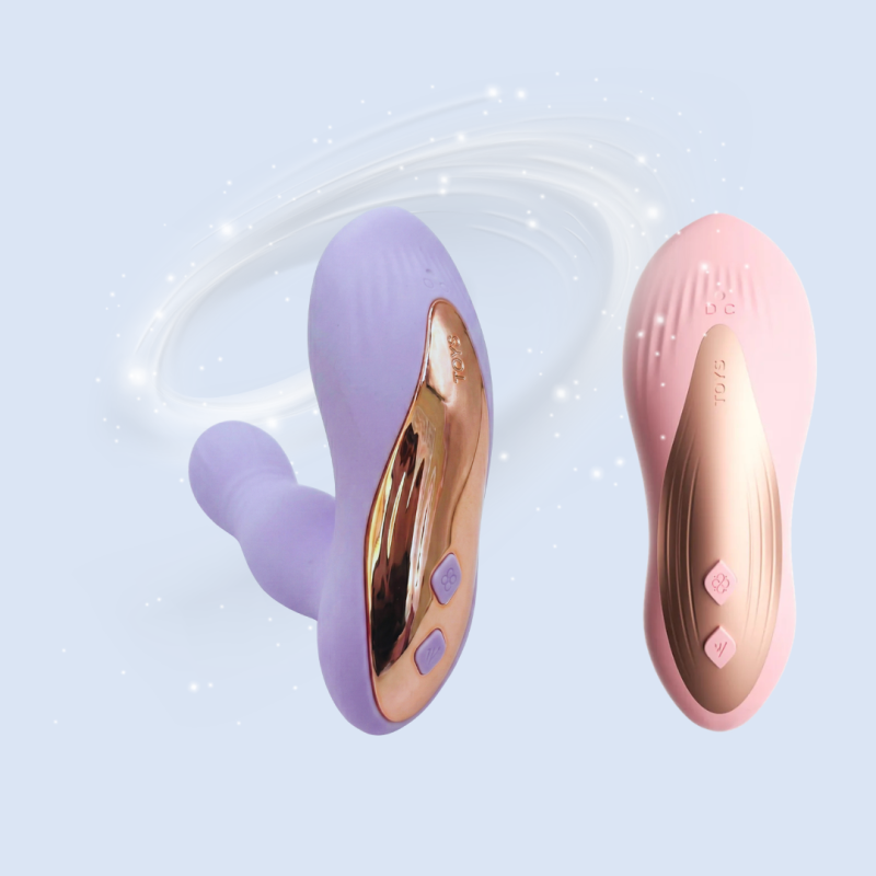 Succionador de clítoris, estimulador de ondas de presión, juguete sexual elegante, succionador rosa gold.