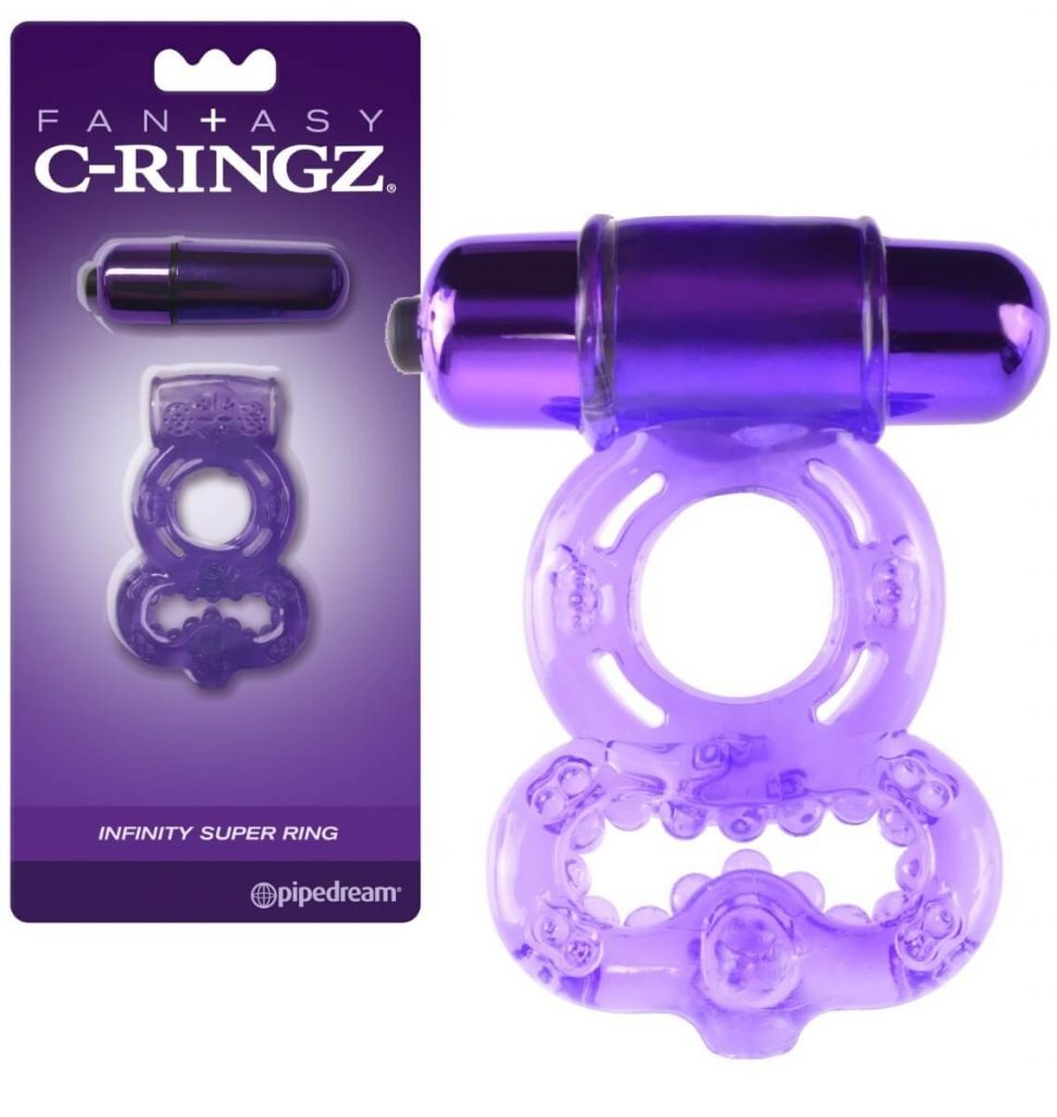 anillo vibrador doble para pene