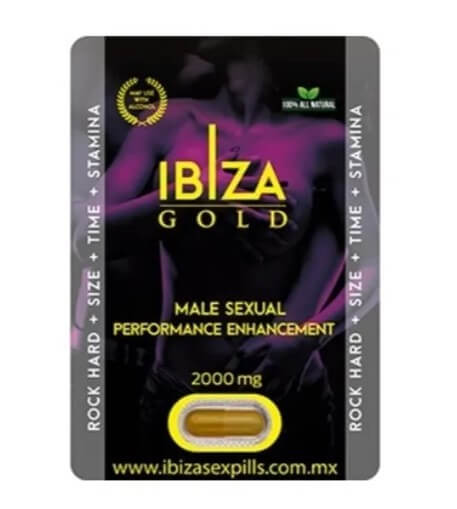 IBIZA GOLD-ESTIMULANTE SEXUAL MASCULINO