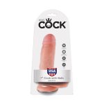 King Cock 7 whit Balls