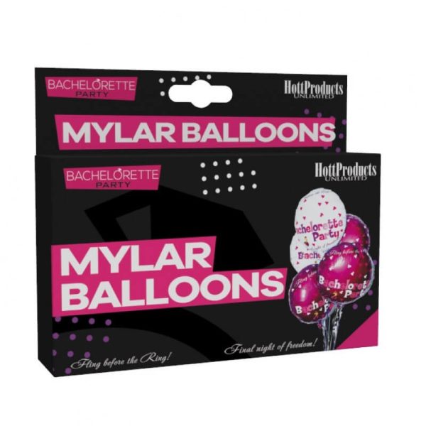 PAQUETE DE GLOBOS DECORATIVOS DESPEDIDA SOLTERA
