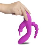 Vibrador masturbador flexible