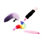 plug de silicona con colita Gatito