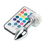 Plug luz led dilatador a control