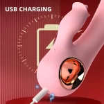 Vibrador sexo oral y vaginal al mismo tiempo