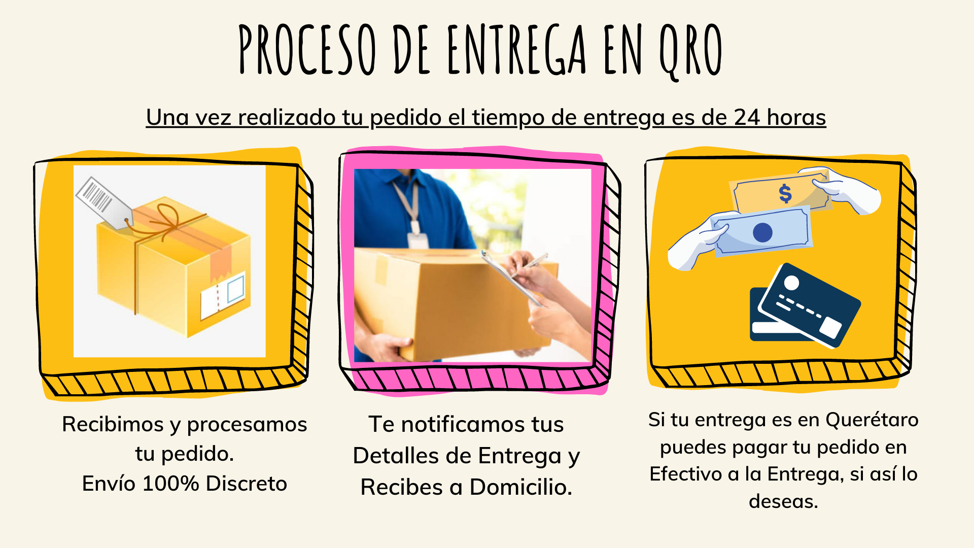 Dinámica de entregas en Queretaro SEX SHOP ONLINE querétaro envios rapidos a domicilio