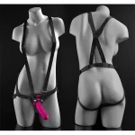 Dildo strap On Rosa