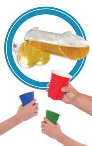 Accesorio para beber cerveza