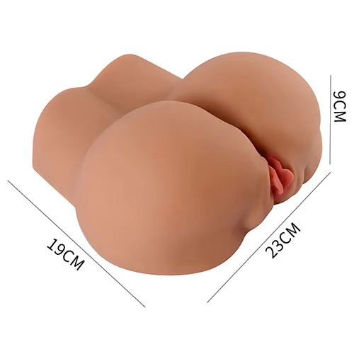 Juguete intimo hiperrealista orificio anal y vaginal.