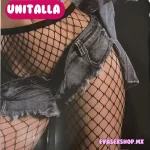 Medias de red Negras Mujer Lencería