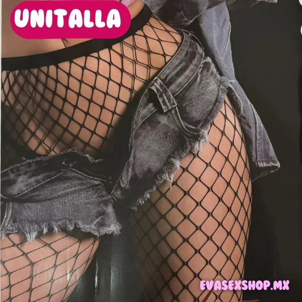 Medias de red Negras Mujer Lencería