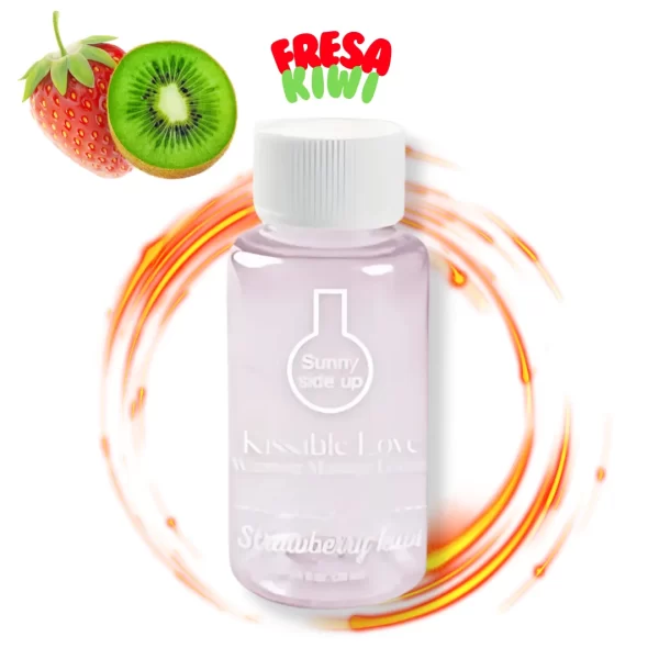 Masaje termico sabor fresa con kiwi