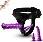 Cinturon sexual Arnes doble dildo LGBT