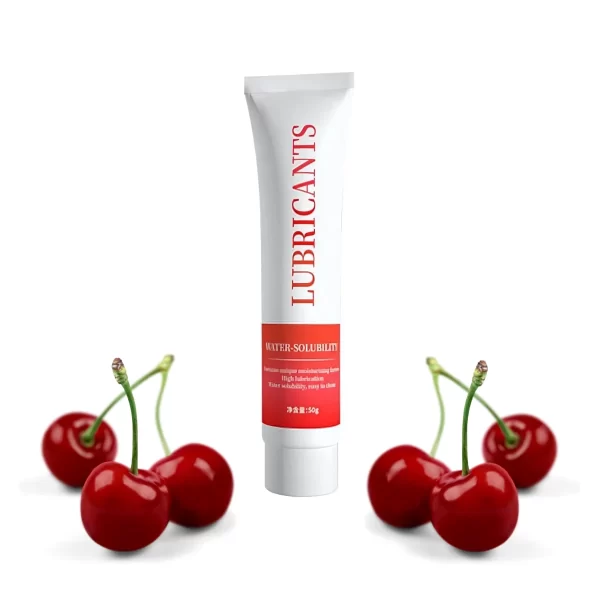 Lubricante base agua de cereza