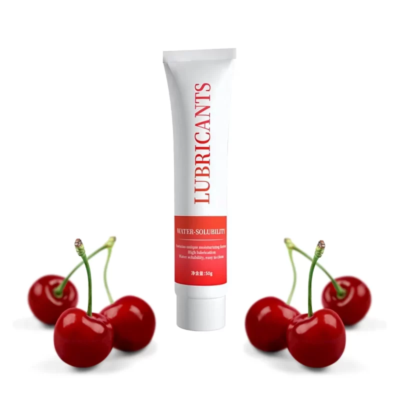 Lubricante base agua de cereza