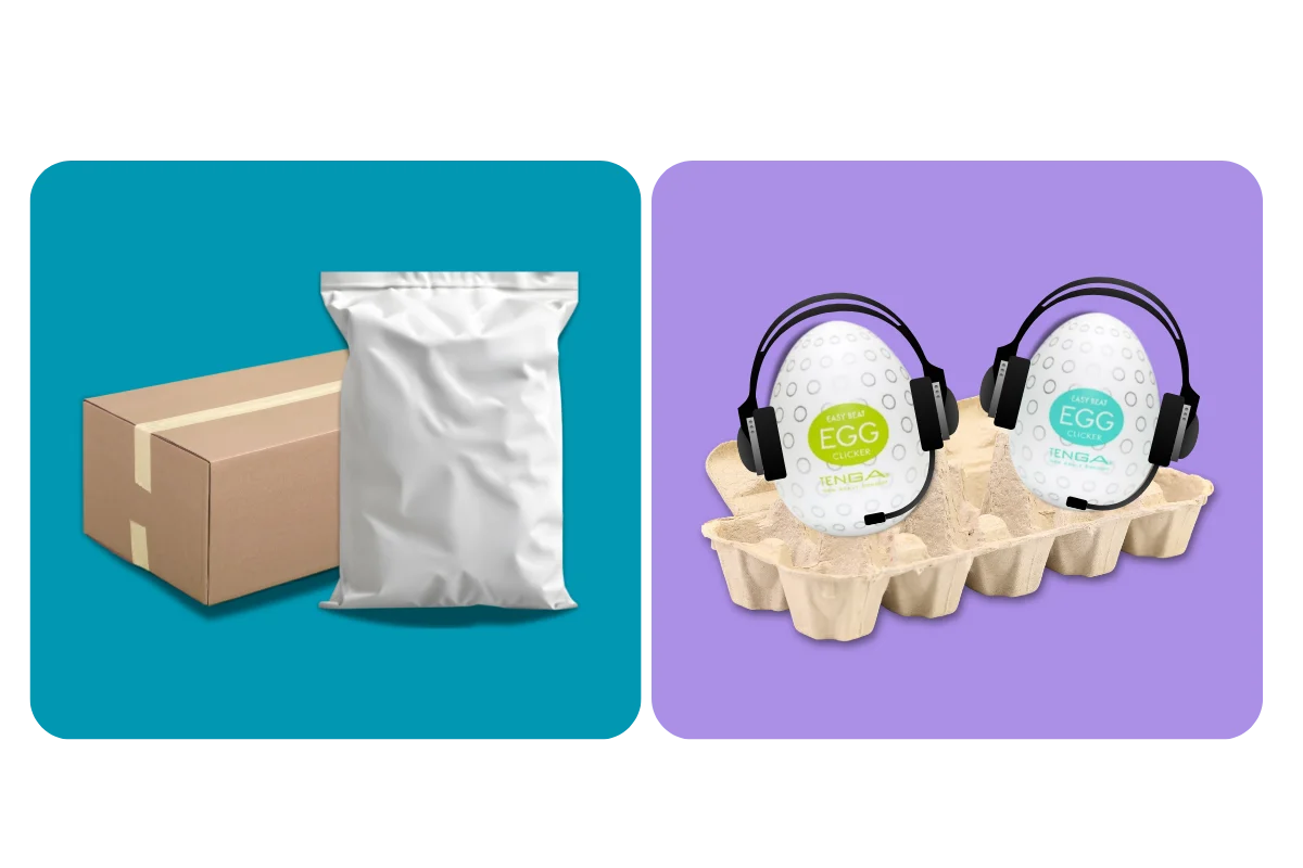 Tienda en linea de adultos con embalaje discreto y atención a dudas.