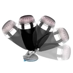 Interior texturizado realista del masturbador de copa [Variante Vaginal/Anal].